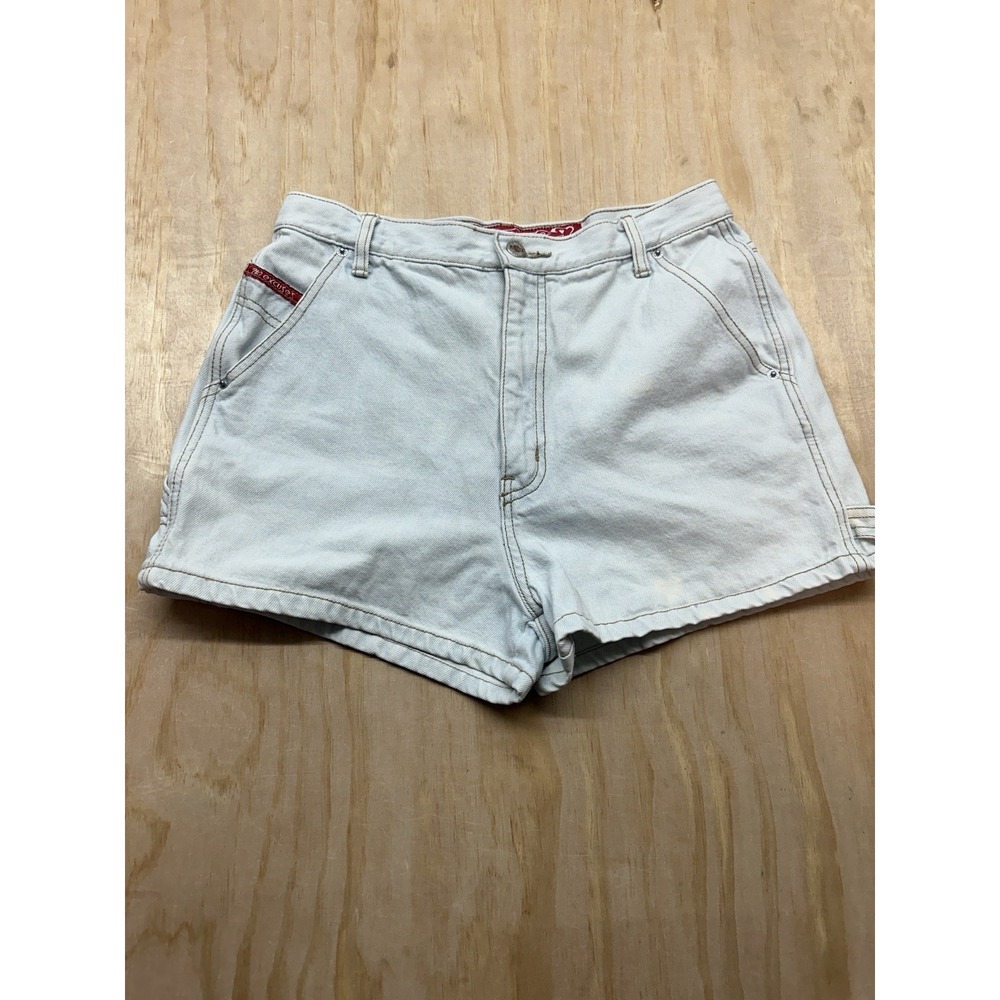 No Excuses Jean Wear Shorts Juniors Womens Size 13/14‎ Blue Jorts Skater Grunge